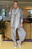 Made in Italy Lagenlook Chill Sweatshirt Mocha 
